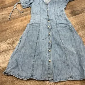 white christmas dresses Vegas Mini Dress ~ Embellished Rhinestone Denim – Show Me Your Mumu main image 1